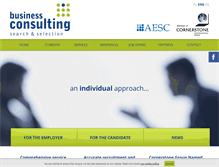 Tablet Screenshot of businessconsulting.com.pl