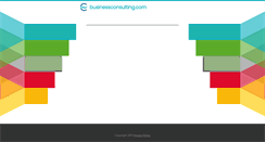 Desktop Screenshot of businessconsulting.com