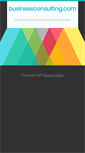 Mobile Screenshot of businessconsulting.com