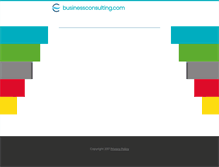 Tablet Screenshot of businessconsulting.com